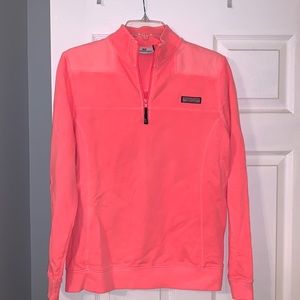Vineyard Vines Quarter Zip Pink Women’s